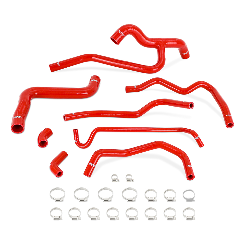 Mishimoto — Mishimoto 05-10 Mustang V6 Silicone Radiator & Heater Hose Kit - Red
Silicone Hose Kit - view 6